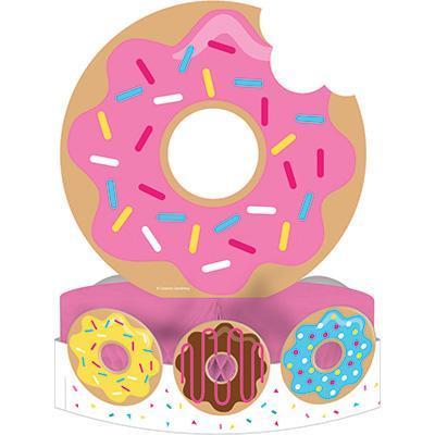 Donut Time Centerpiece-Doughnut Themed Birthday Supplies-Party Things Canada