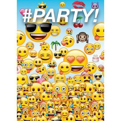 Emoji Invitations-Emojies Themed Birthday Supplies-Party Things Canada