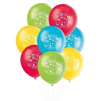 Emoji Latex Balloons-Emojies Themed Birthday Supplies-Party Things Canada