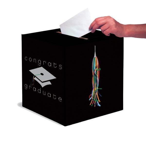 Card Box - Grad-Graduation Party Tableware-Party Things Canada