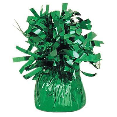 Green Foil Balloon Weight-Helium Balloons Anchors Weights-Party Things Canada