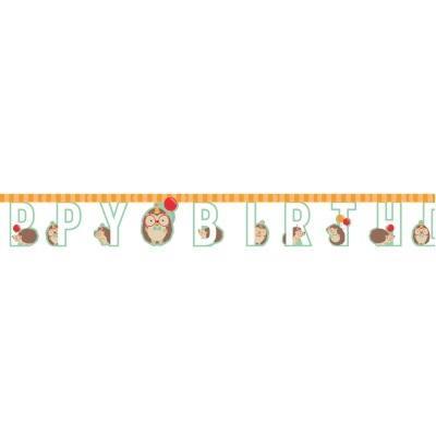 Hedgehog Party Jointed Banner-Party Things Canada