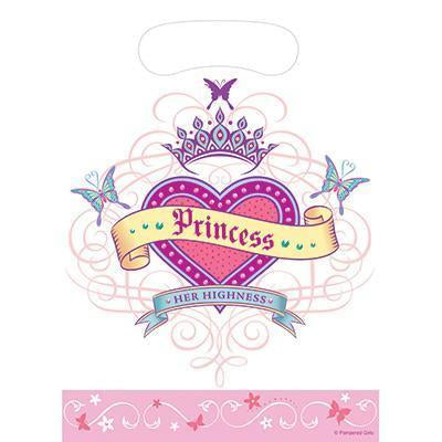 Her Highness Loot Bags-Princess Royalty Themed Birthday Supplies-Party Things Canada