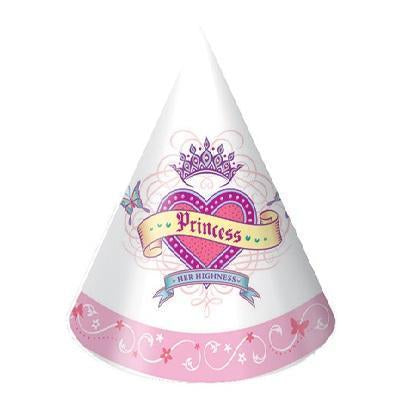 Her Highness Party Hats-Princess Royalty Themed Birthday Supplies-Party Things Canada