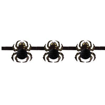 Honeycomb Spiders Jointed Banner-Halloween Decorations-Party Things Canada