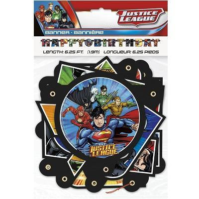 Justice League Jointed Banner-Party Things Canada