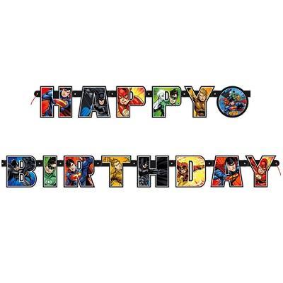 Justice League Jointed Banner-Party Things Canada