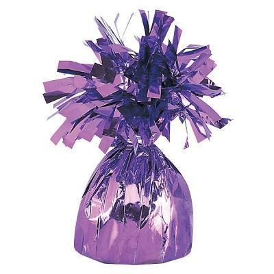 Lavender Foil Balloon Weight-Helium Balloons Anchors Weights-Party Things Canada