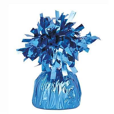 Light Blue Foil Balloon Weight-Helium Balloons Anchors Weights-Party Things Canada
