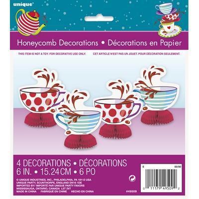 Mad Hatter Tea Party Mini Decorations-Mad Hatter Tea Themed Birthday Supplies-Party Things Canada