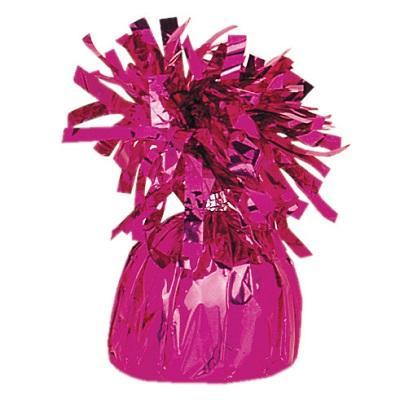 Magenta Foil Balloon Weight-Helium Balloons Anchors Weights-Party Things Canada