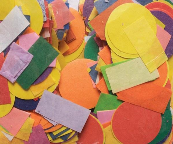 Multi-colored Paper Confetti