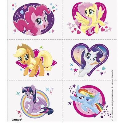 New My Little Pony Tattoos-Party Things Canada
