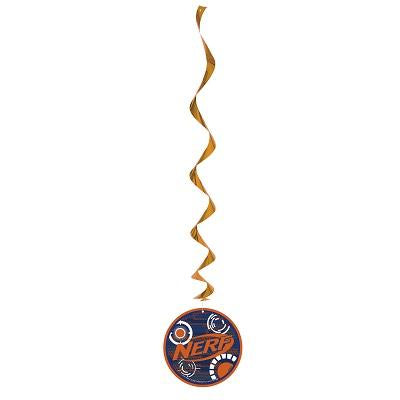 Nerf Hanging Swirl Decorations-Party Things Canada
