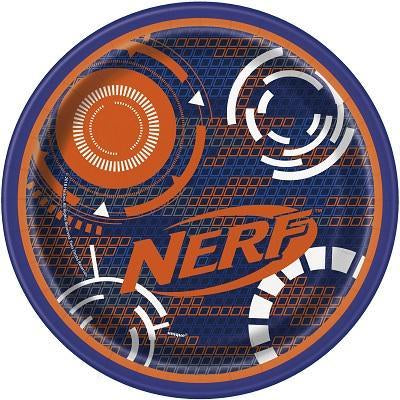 Nerf Luncheon Plates-Party Things Canada