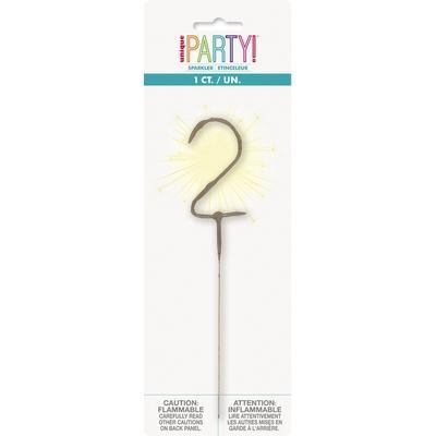 Numeral '2' Party Sparklers-Birthday Sparklers-Party Things Canada