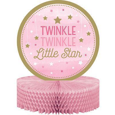 One Little Star Girl Centerpiece-Twinkle Little Star Girl 1st Birthday Baby Shower-Party Things Canada