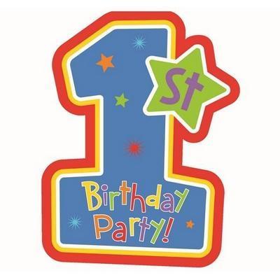 One-derful Birthday Boy Invitations-Boy First Birthday Supplies-Party Things Canada