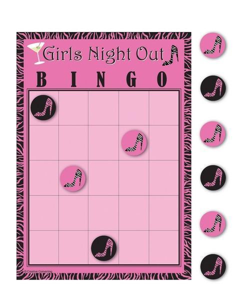Party Bingo Game - Bachelorette Accessories