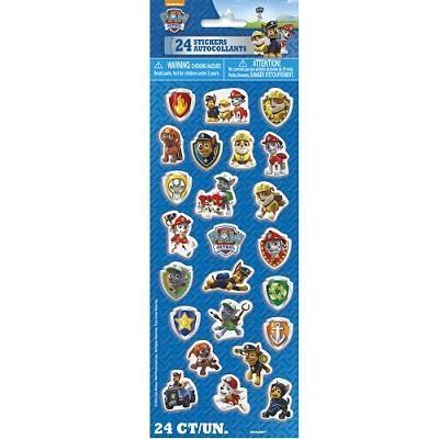 Paw Patrol Puffy Stickers-Party Things Canada