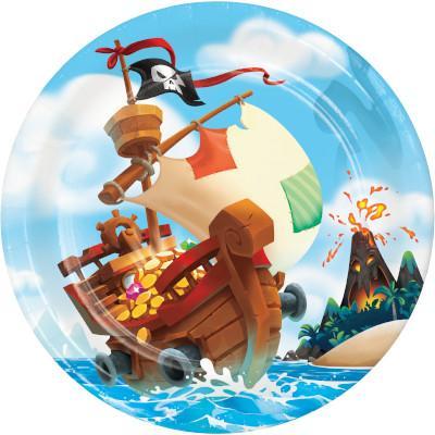 Pirate Treasure Dinner Plates-Party Things Canada