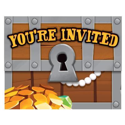 Pirate Treasure Invitations-Party Things Canada