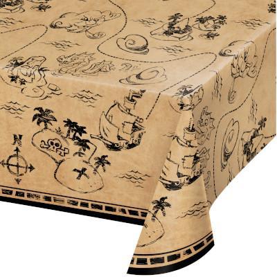 Pirate Treasure Plastic Tablecover-Party Things Canada