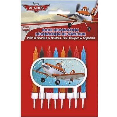 Planes Cake Candles Decorating Set-Planes Movie Birthday Supplies-Party Things Canada