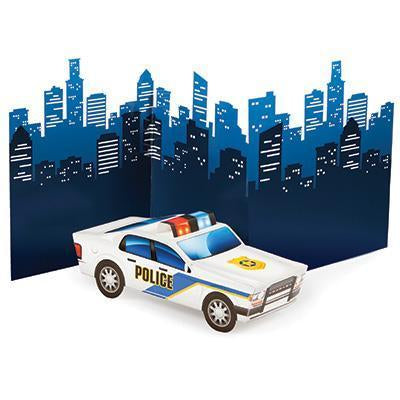 Police Party Centerpiece-Cops Themed Birthday Supplies-Party Things Canada