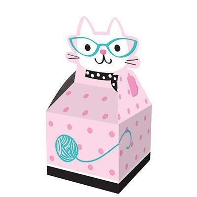 Purr-Fect Party Favor Boxes-Cat Kittens Themed Girl Birthday Supplies-Party Things Canada