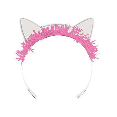 Purr-Fect Party Kitten Ears Tiaras-Cat Kittens Themed Girl Birthday Supplies-Party Things Canada