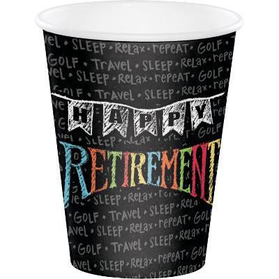 Retirement Chalk Cups-Retirement Party Supplies and Decorations-Party Things Canada