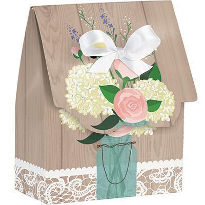 Rustic Wedding Favor Bags-Vintage Farmhouse Wedding Bridal Shower Supplies-Party Things Canada