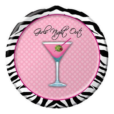 Sassy & Sweet Girls Night Out Luncheon Plates-Bachelorette Party Supplies-Party Things Canada