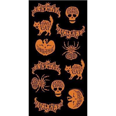 Scary Silhouettes Cello Bags-Halloween Party Tableware Supplies-Party Things Canada
