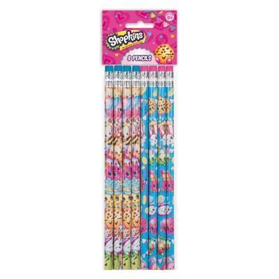 Shopkins Pencils Party Favors-Shopkins Themed Girl Birthday Party Supplies-Party Things Canada