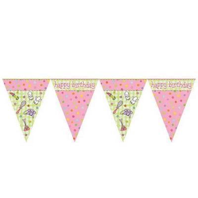 Sleepover Flag Banner-Sleepover Party Tableware Ideas Supplies-Party Things Canada