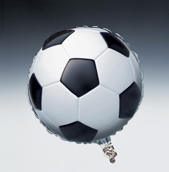 Metallic Balloon - Soccer