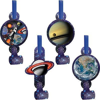 Space Blast Blowouts-Astronauts and Galaxy Themed Birthday Supplies-Party Things Canada