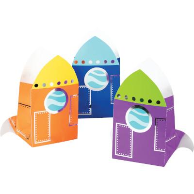 Space Party Treat Paper Bags-Party Things Canada
