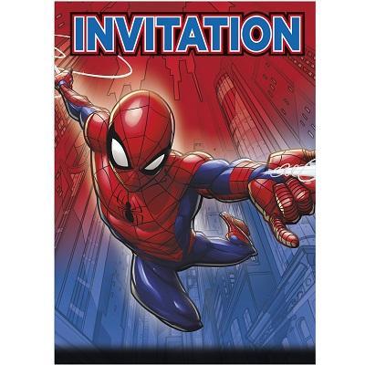 New Spider-Man Invitations-Party Things Canada