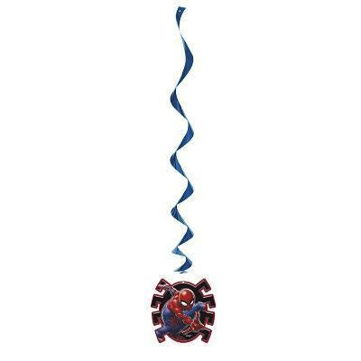 New Spider-Man Swirl Hanging Decorations-Party Things Canada