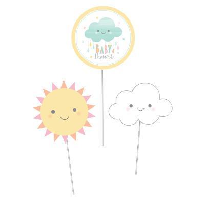 Sunshine Baby Showers Centerpiece Sticks-Party Things Canada