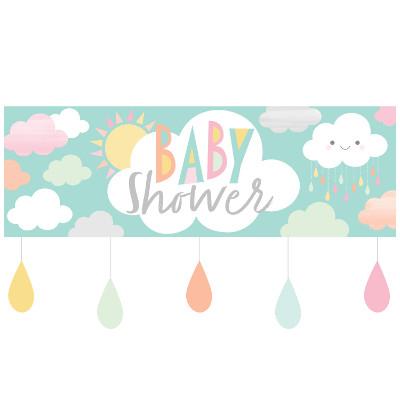 Sunshine Baby Showers Giant Party Banner-Party Things Canada