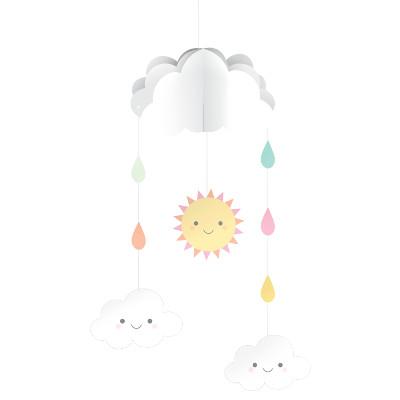 Sunshine Baby Showers Hanging Mobile Decor-Party Things Canada