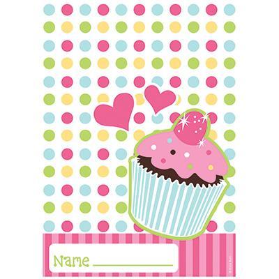 Sweet Treats Loot Bags-Cupcakes Themed Girl Birthday Supplies-Party Things Canada