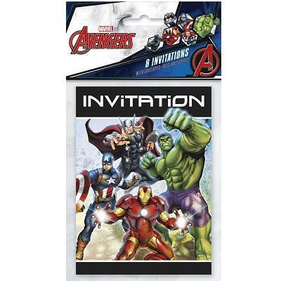 The Avengers Invitations-Party Things Canada
