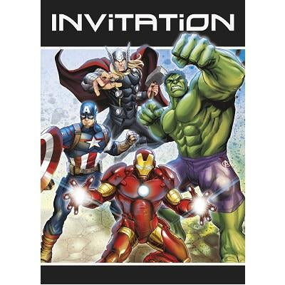The Avengers Invitations-Party Things Canada