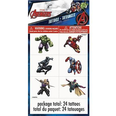 The Avengers Temporary Tattoos-Party Things Canada