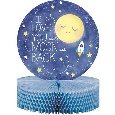 To the Moon and Back Centerpiece-Lullaby Themed Baby Shower Supplies-Party Things Canada